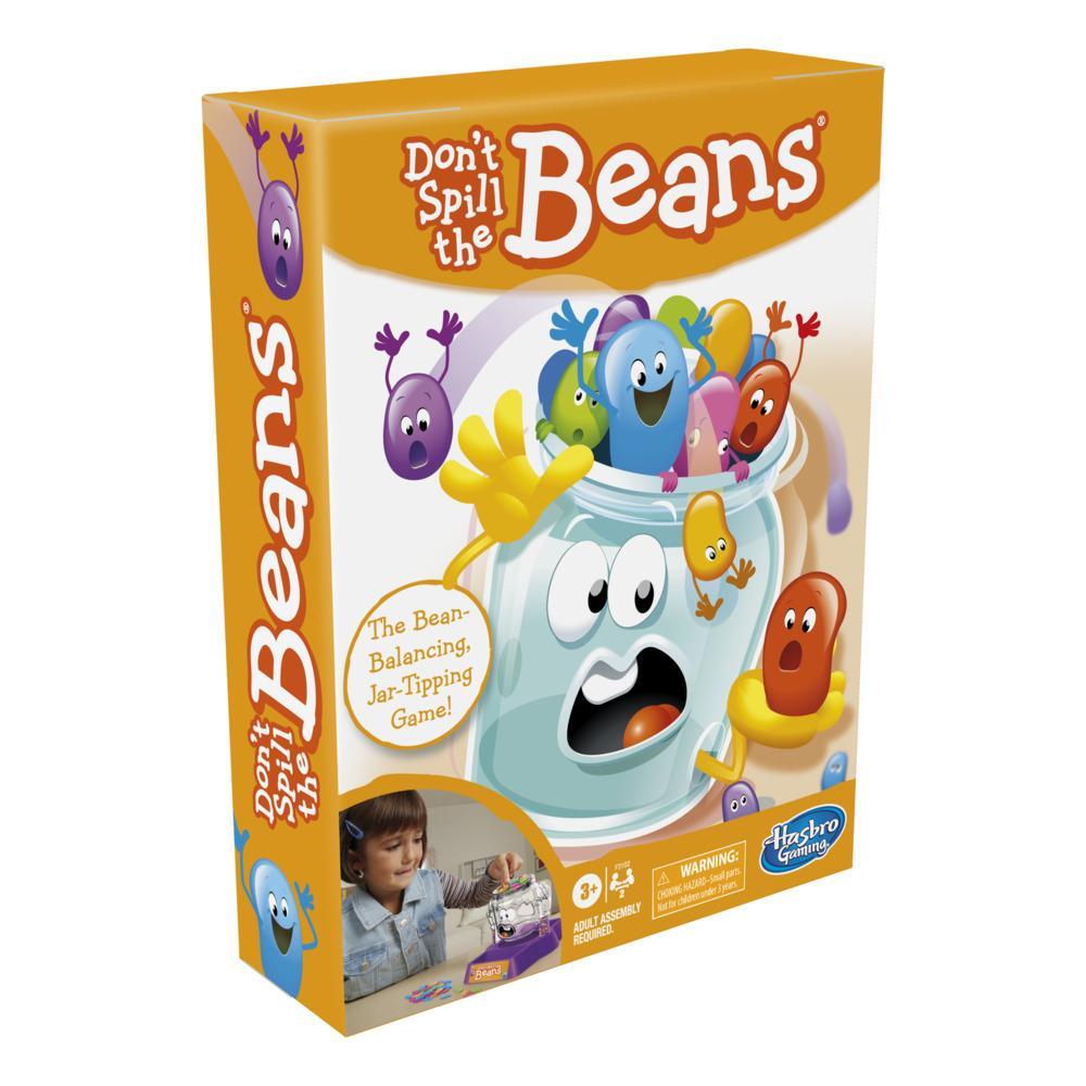 Don't Spill the Beans, Easy and Fun Preschool Board Game For Kids Ages 3 and Up, for 2 Players