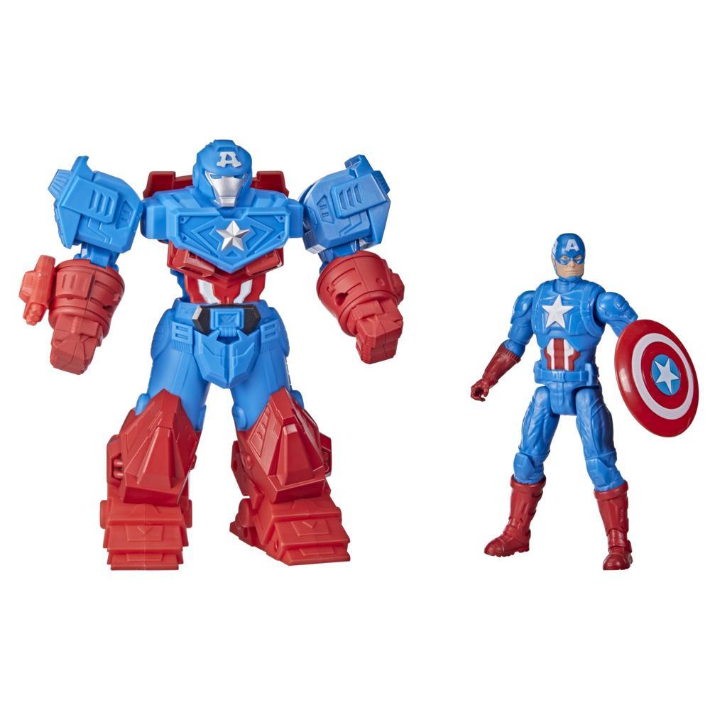 2 Marvel Captain America Hulk Action Figure by Hasbro