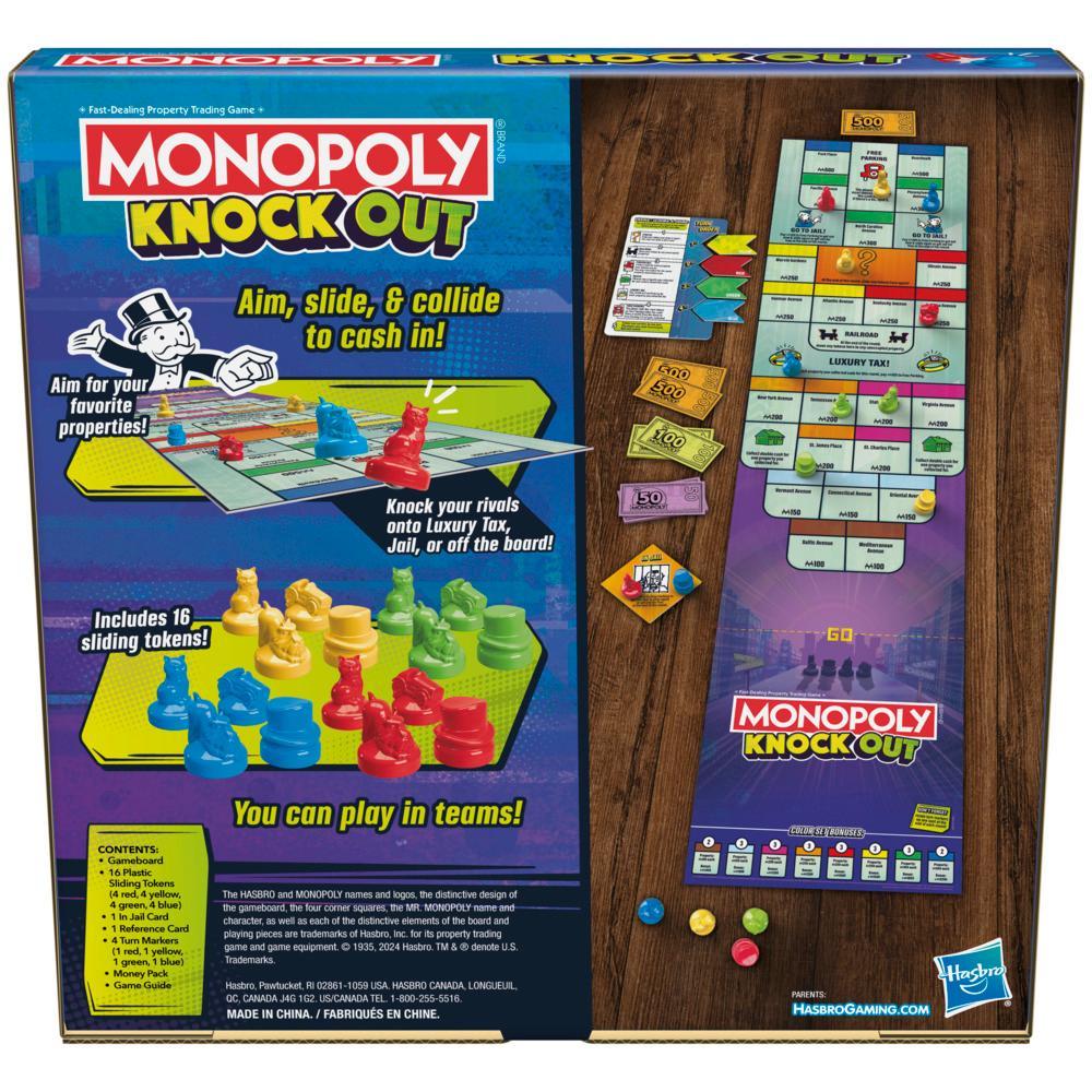 Monopoly Board Game for Ages 8+, For 2-6 Players, Includes 8 Tokens (Tokens  May Vary) - Monopoly