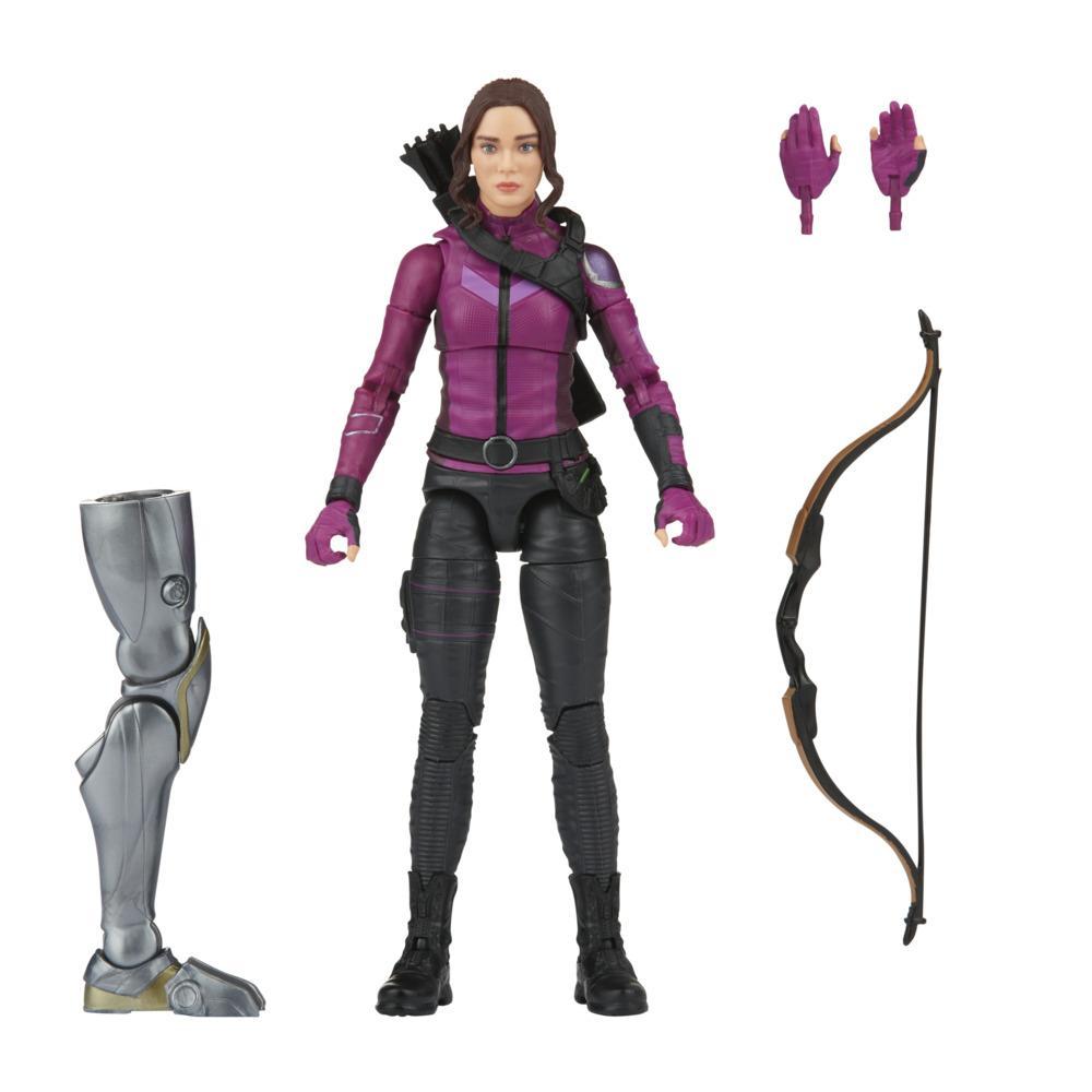 Marvel Legends Series MCU Disney Plus Kate Bishop Hawkeye Series Action Figure 6-inch Collectible Toy, 3 Accessories, 1 Build-A-Figure part
