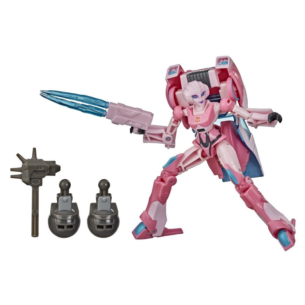 Transformers Bumblebee Cyberverse Adventures Deluxe Arcee Action Figure,  Build-A-Figure Part, For Ages 6 and Up | Transformers