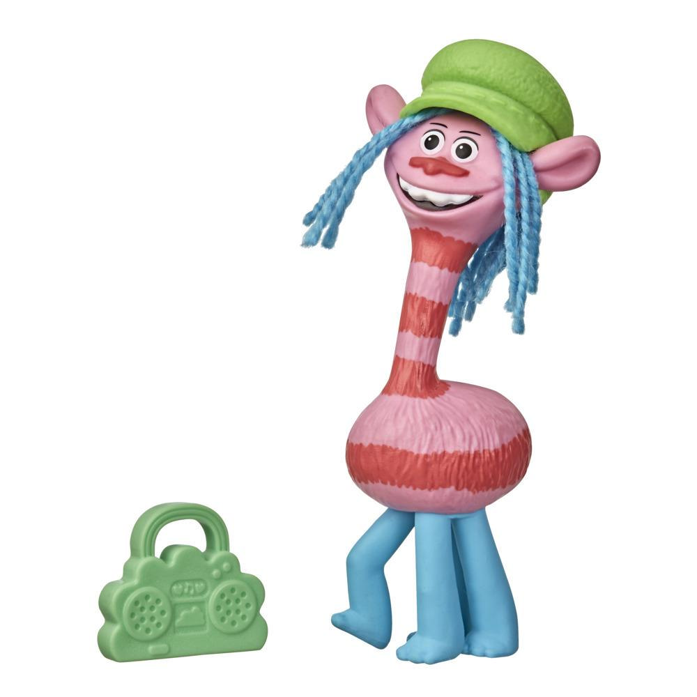 DreamWorks Trolls World Tour Cooper, Doll Figure with Boombox Accessory, Toy Inspired by the Movie Trolls World Tour