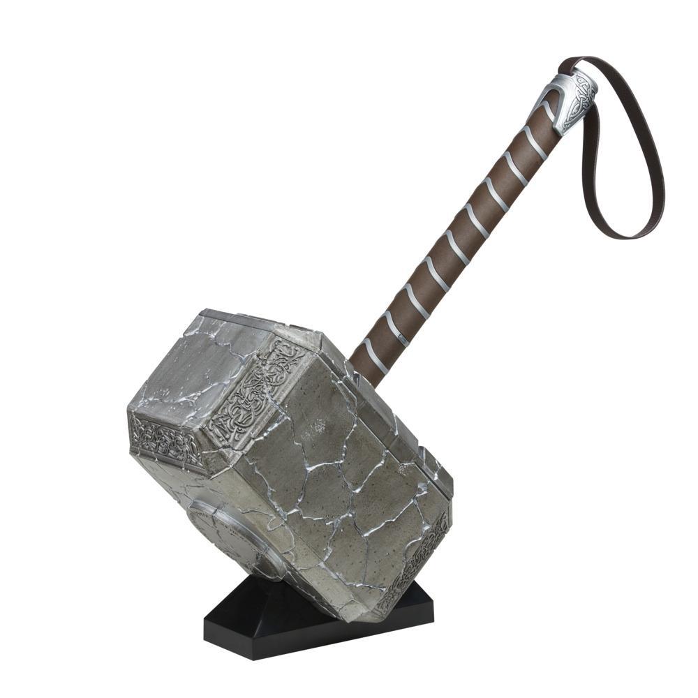 Marvel Legends Series Thor Mjolnir Premium Electronic Roleplay Hammer with lights and sound FX