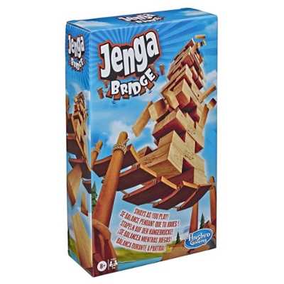 Jenga Classic Game By Hasbro Stacking Wooden Tower Blocks FUN Party Family Time