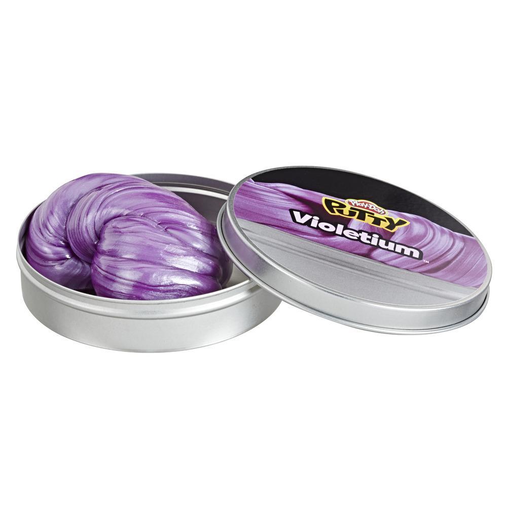 Play-Doh Putty Violetium 3.2-ounce Single Tin Purple RARE FS for sale online