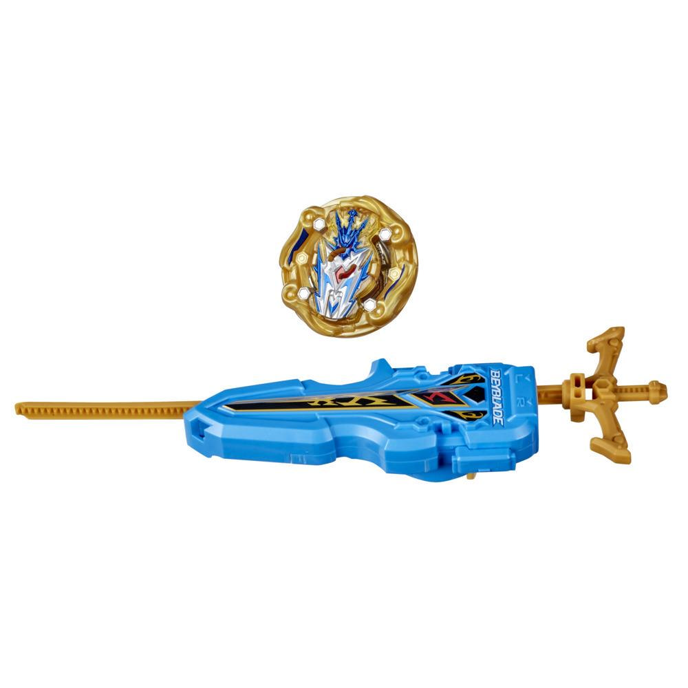 Beyblade Burst Rise Hypersphere Apocalypse Blade Set -- Right/Left-Spin Launcher with Right-Spin Battling Top Toy