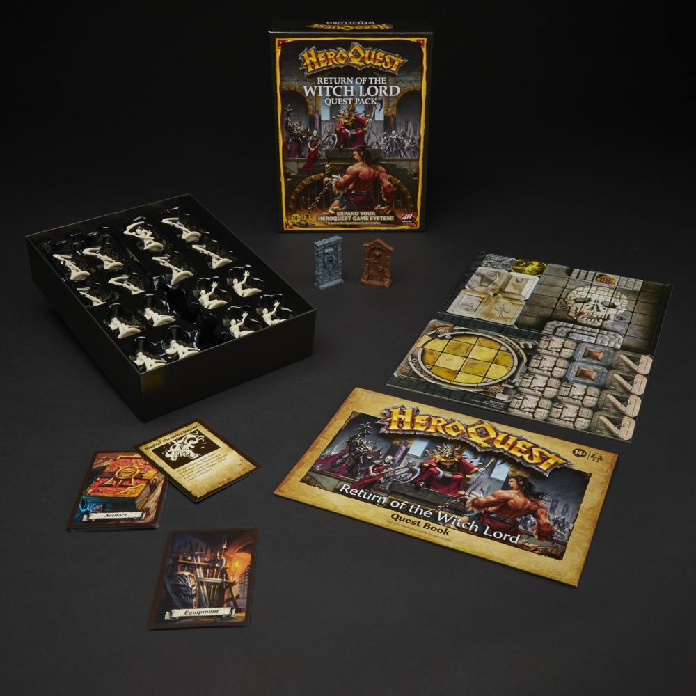 Avalon Hill HeroQuest Return of the Witch Lord Quest Pack, for Ages 14 and Up, Requires HeroQuest Game System to Play