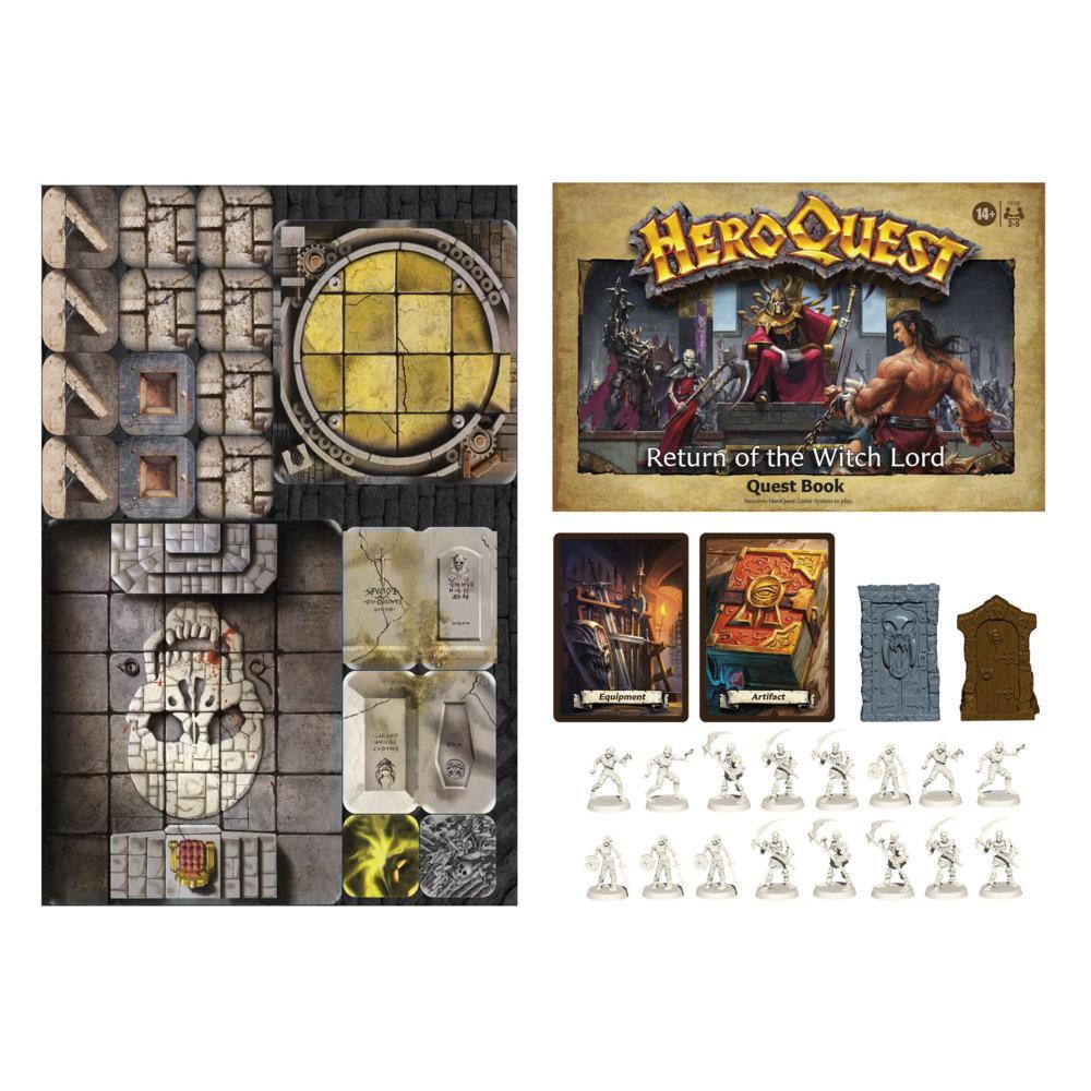 Avalon Hill HeroQuest Return of the Witch Lord Quest Pack, for Ages 14 and Up, Requires HeroQuest Game System to Play