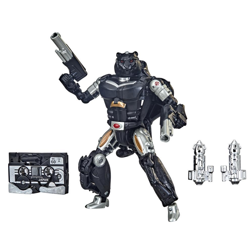 Transformers Generations War for Cybertron Deluxe Covert Agent Ravage and Micromaster Decepticons Forever Ravage 2-Pack