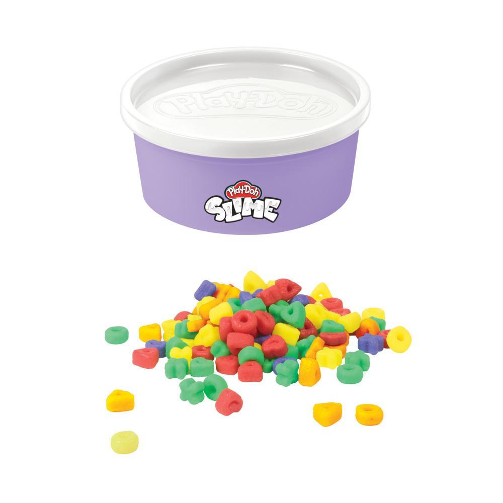 Play-Doh Slime Rainb-Os Cereal Themed Slime Compound, 4.5-ounce Can with Plastic Cereal Bits, Non-Toxic