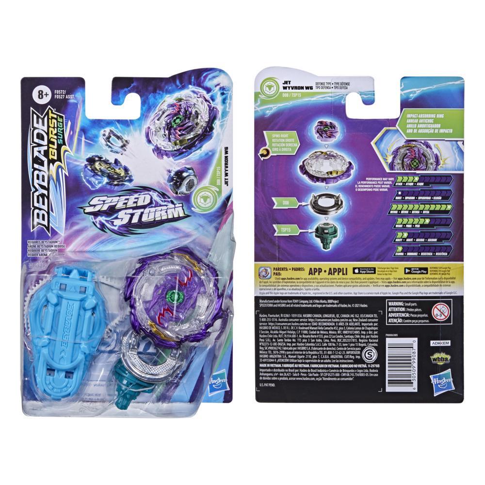 Beyblade Burst Surge Speedstorm Infinite Achilles A6 Spinning Top Starter Pack -- Battling Game Top Toy with Launcher