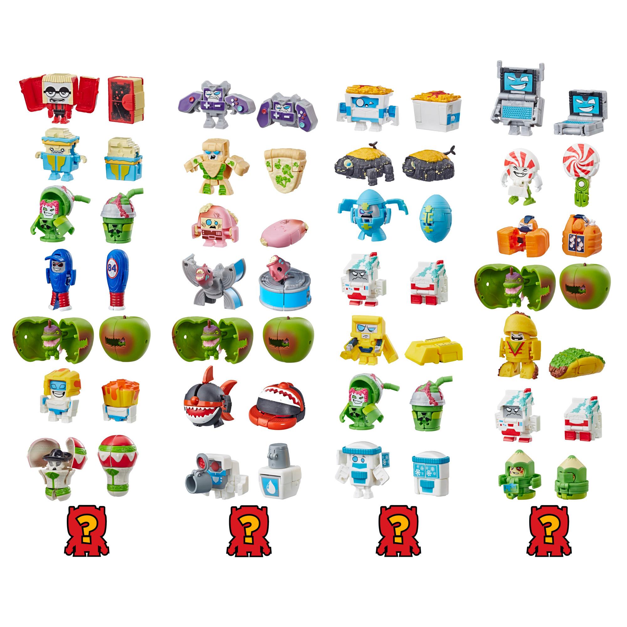 Transformers Toys BotBots Series 2 Spoiled Rottens 8-Pack – Mystery 2-In-1 Collectible Figures! Kids Ages 5 and Up (Styles and Colors May Vary) by Hasbro