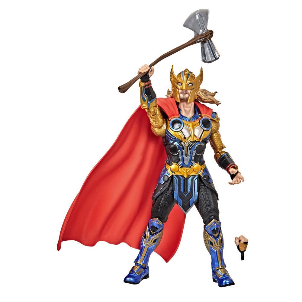 Marvel Legends Thor: Love and Thunder Thor Action Figure 6-inch Collectible Toy, 3 Accessories