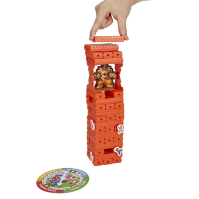 Ages 8 and Up Super Mario Edition Game Block Stacking Tower Game for Super Mario Fans Hasbro Games Jenga 
