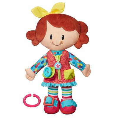 Playskool Dressy Kids Girl Activity Doll Toy for Toddlers 2 Years and Up