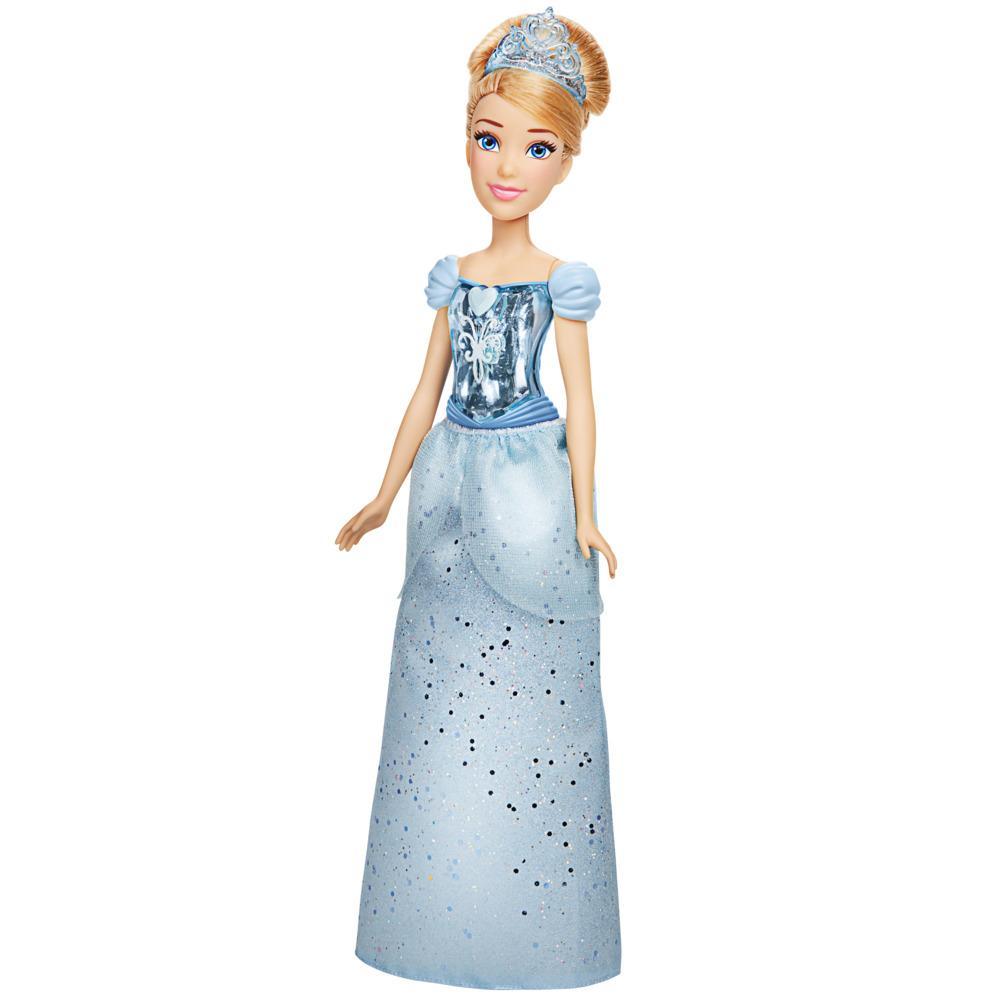 Disney Princess Royal Shimmer Cinderella Doll, Fashion Doll with Skirt and Accessories, Toy for Kids Ages 3 and Up
