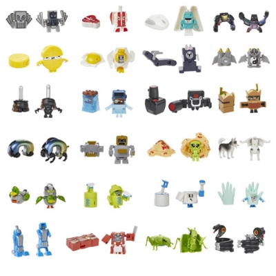 Transformers Toys BotBots Series 6 Collectible Singles Multipack- 2-In-1 Mystery Figures! Ages 5 & Up Product
