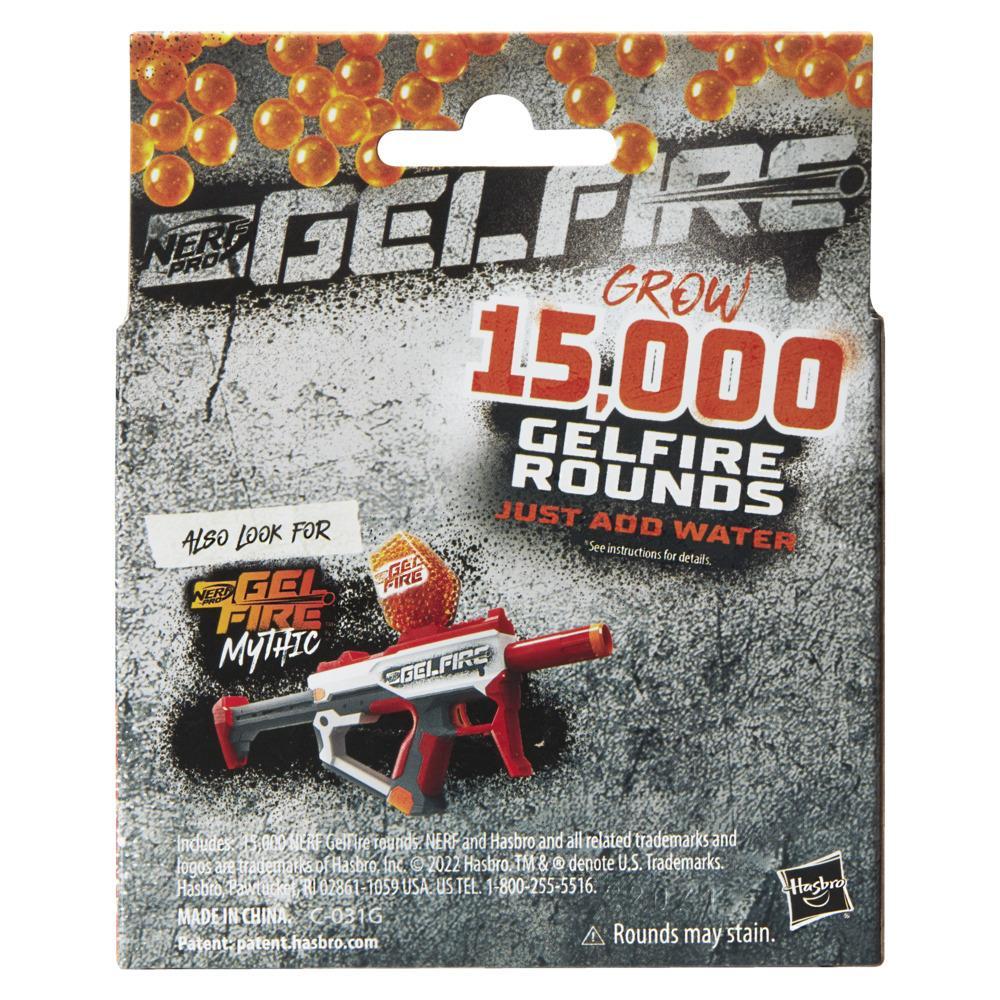 Nerf Pro Gelfire Refill, 15000 Dehydrated Gelfire Rounds For Nerf Gelfire Blasters