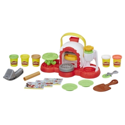 E4576 for sale online Hasbro Play-Doh Stamp 'n Top Pizza Oven Toy