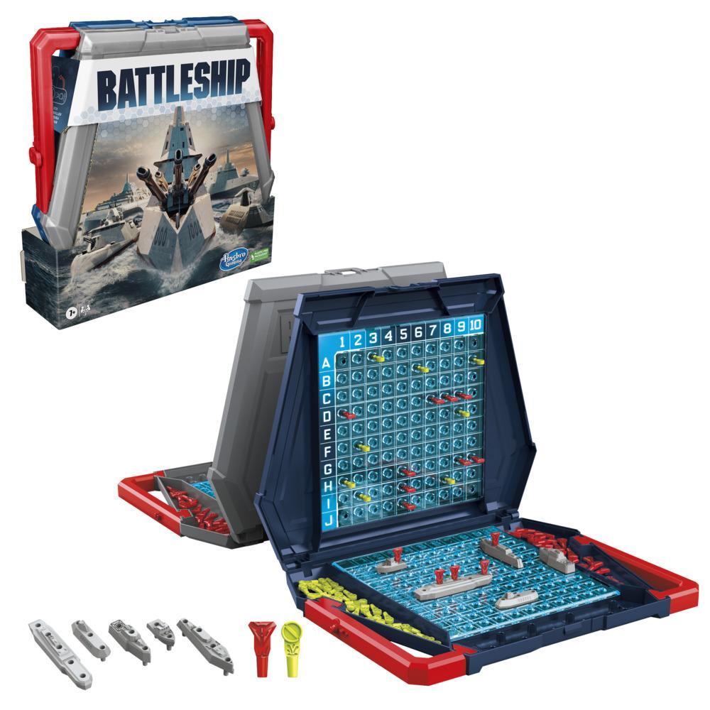 Battleship Game classic board hasbro naval combat multi player strategy new gift 
