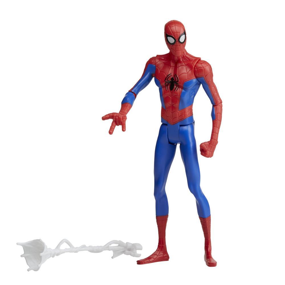 Marvel Spider-Man: Across the Spider-Verse Spider-Man Toy, 6-Inch-Scale Action Figure with Accessory, Kids Ages 4 and Up