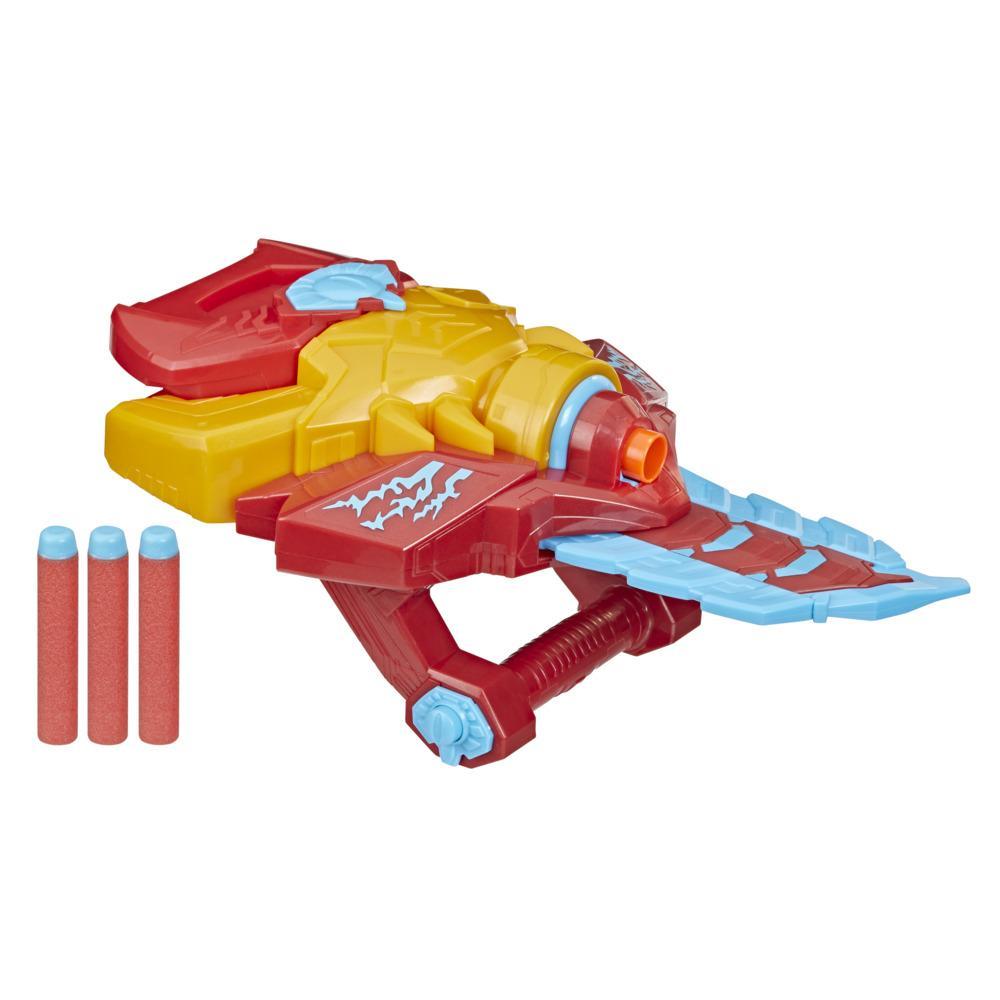 Marvel Avengers Mech Strike Monster Hunters Iron Man Monster Blast Blade Roleplay Toy, Toys for Kids Ages 5 and Up