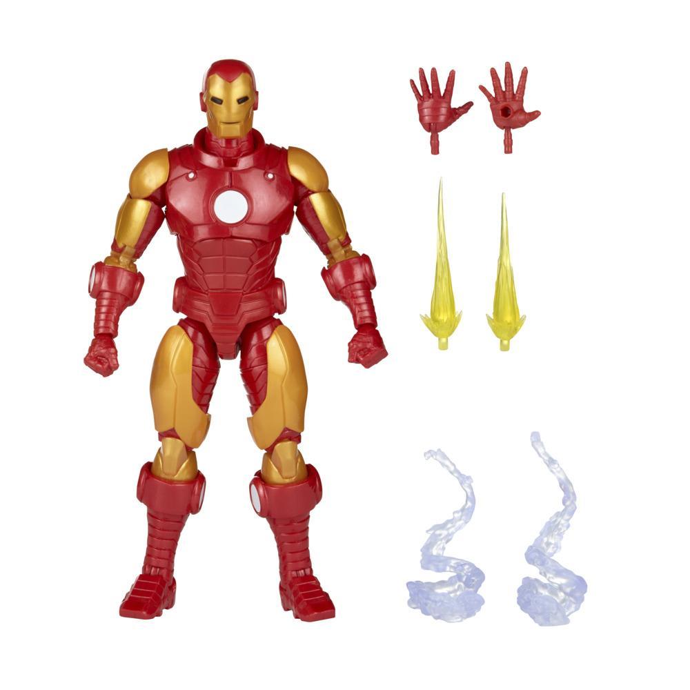 Marvel Legends Series Iron Man Model 70 Armor Action Figure 6-inch Collectible Toy, 4 Accessories