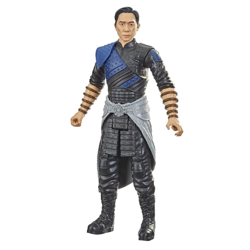 Hasbro Marvel Titan Hero Series Shang-Chi and the Legend of the Ten Rings Action Figure 12-inch Toy Wenwu For Kids Age 4 and Up