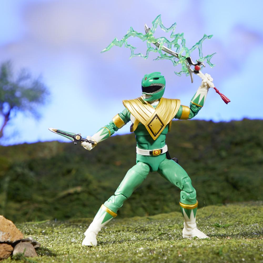 Hasbro E8966 Power Rangers Lightning Green Ranger 7 inch Action Figure for sale online 