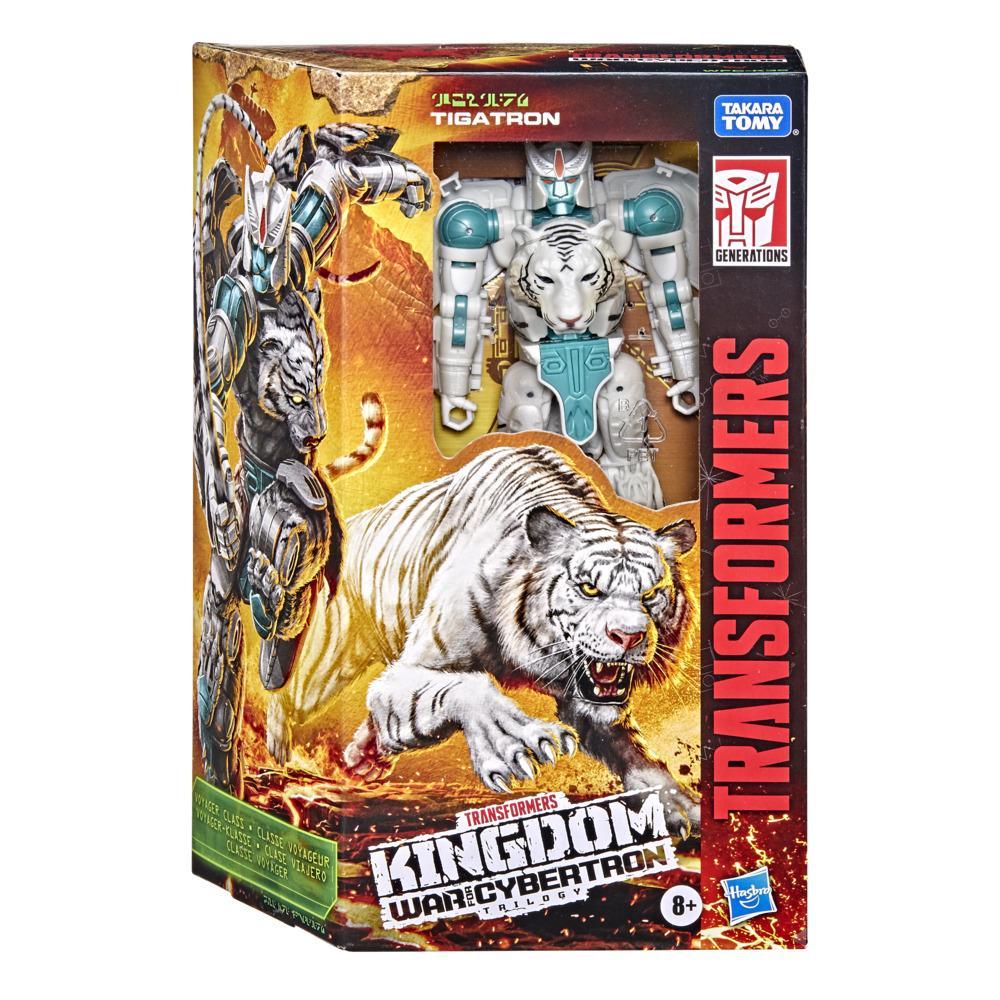 17,5 cm Transformers Spielzeug Generations War for Cybertron ab 8 Jahren Kingdom Voyager WFC-K35 Tigatron Figur