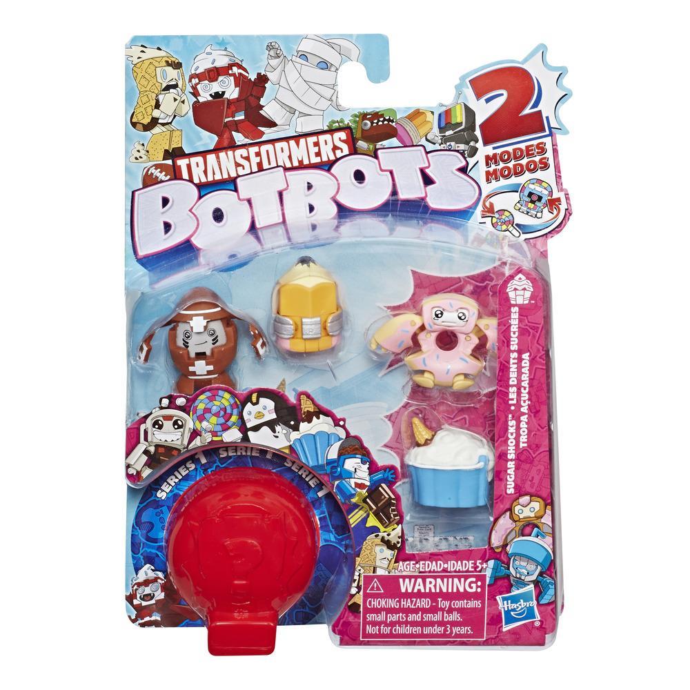Transformers BotBots Toys Series 1 Sugar Shocks 5-Pack -- Mystery 2-In-1 Figures