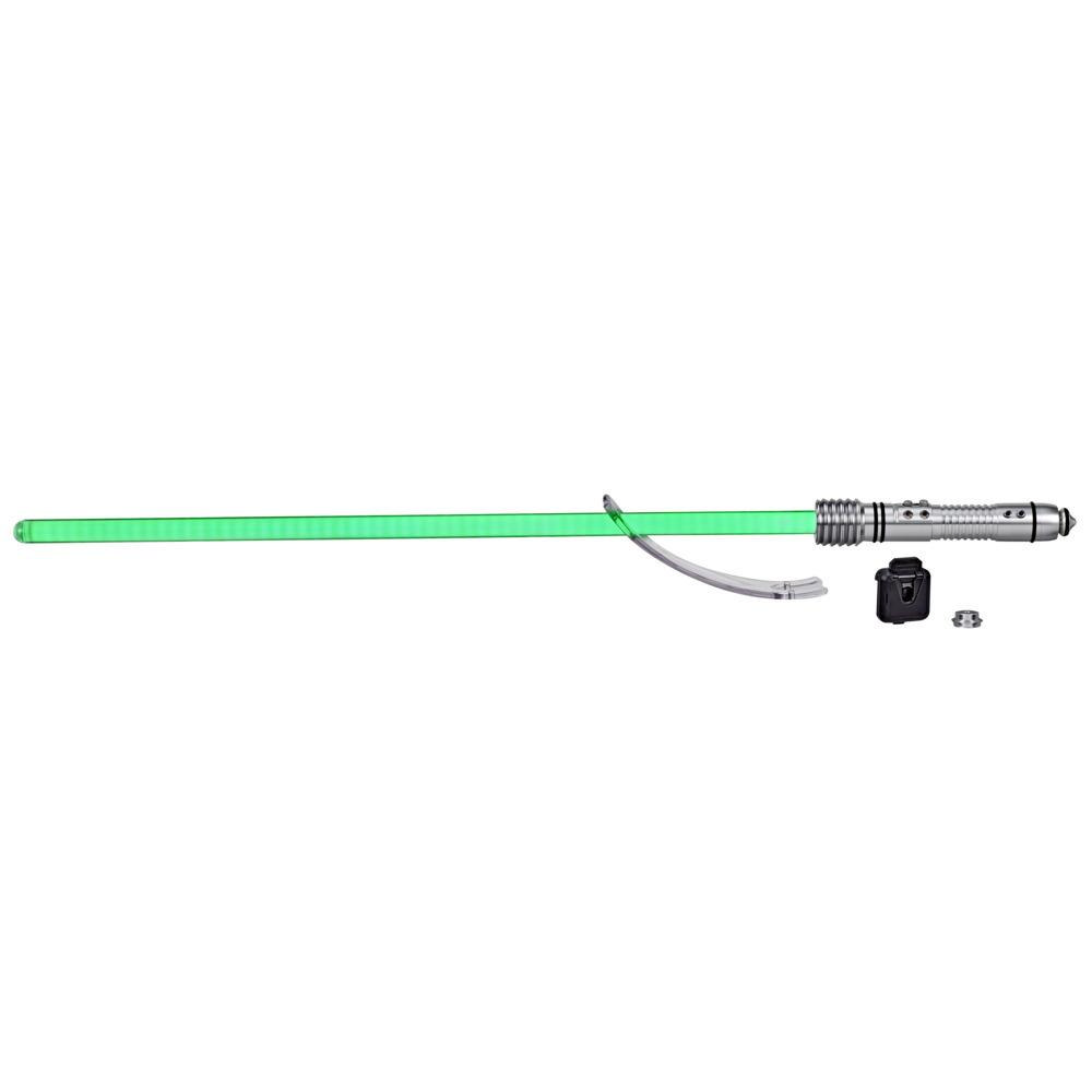 Star Wars The Black Series Kit Fisto Force FX Lightsaber with LEDs and Sound Effects, Collectible Roleplay Item