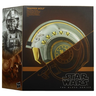 Star Wars The Black Series Trapper Wolf Electronic Helmet Star Wars: The Mandalorian Roleplay Full Scale Lights, Sounds