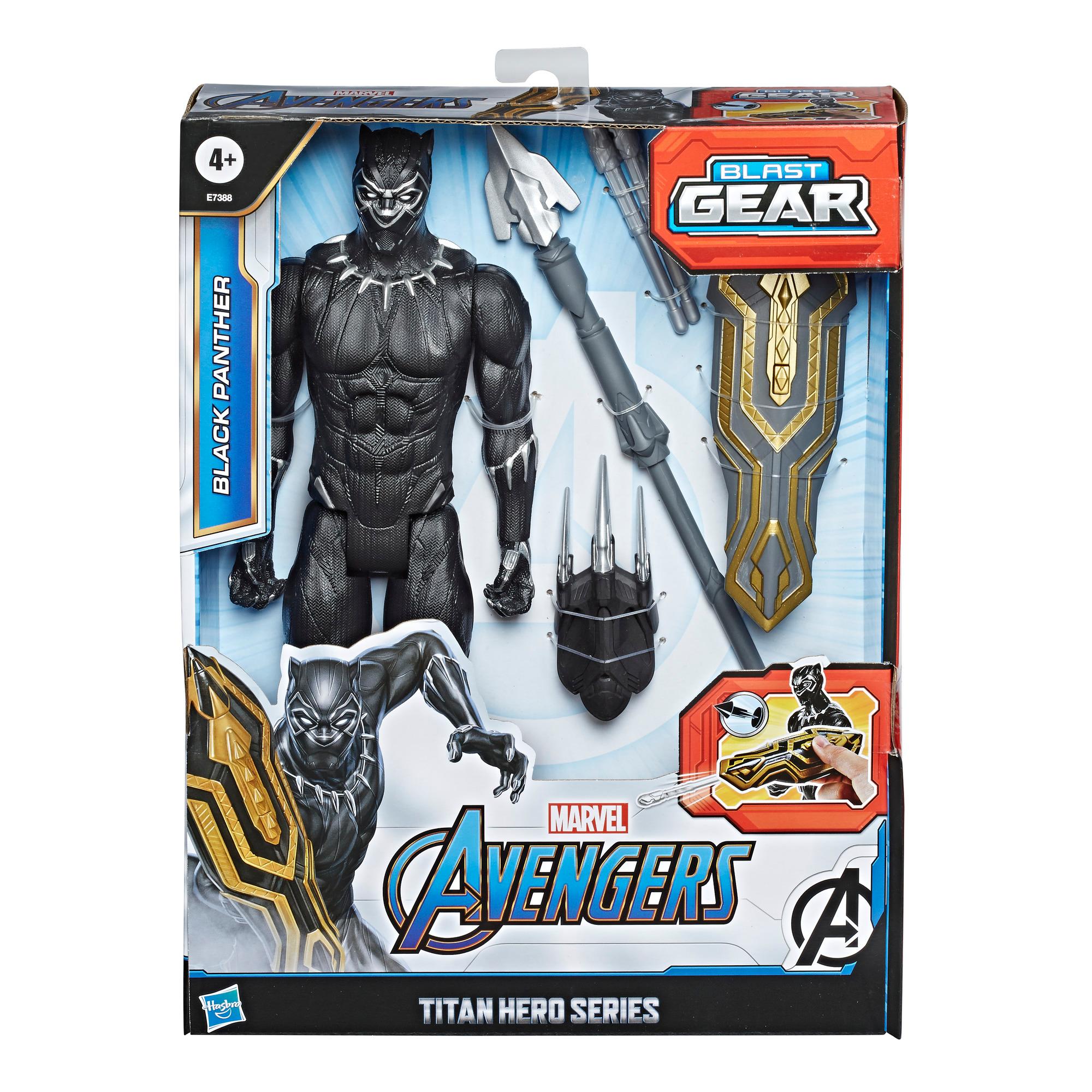 Marvel Avengers Titan Hero Series Black Panther 12-Inch Action Figure E7876