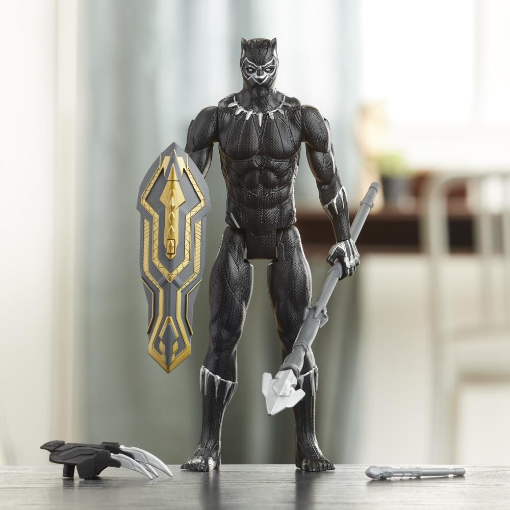 Details about   Marvel Avengers Titan Hero Series Blast Gear Deluxe Black Panther 12-Inch Figure 
