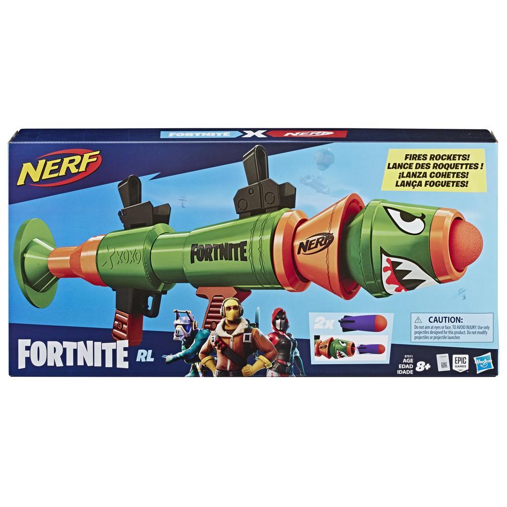 Nerf Fortnite RL Blaster Fires Foam Rockets Includes 2 Official Nerf 