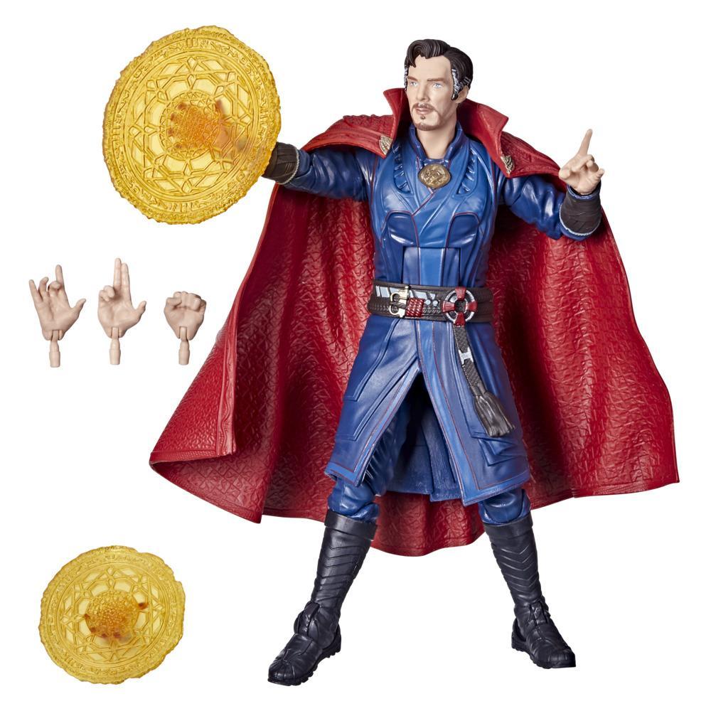 Marvel Legends Series Doctor Strange in the Multiverse of Madness 6-inch Collectible Doctor Strange Action Figure Toy, 4 Accessories