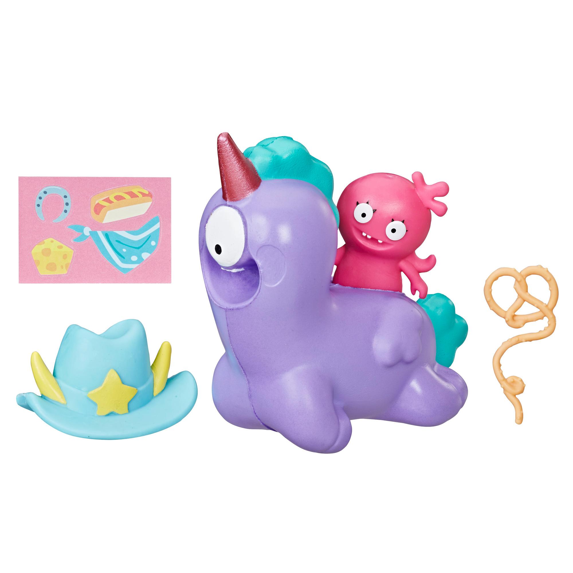 UglyDolls Moxy and Squish-and-Go Peggy, 2 Toy Figures with Accessories