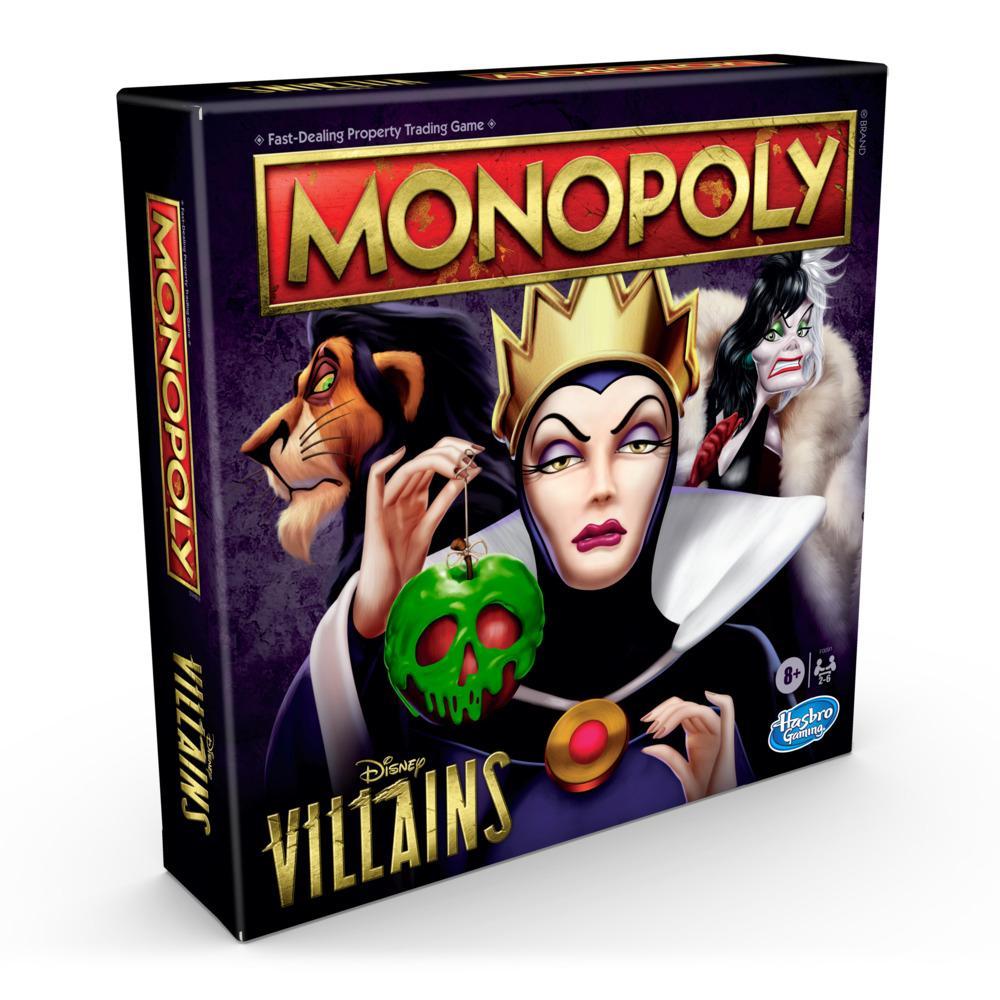 optie Impressionisme Gezond eten Monopoly: Disney Villains Edition Board Game for Ages 8 and Up - Monopoly