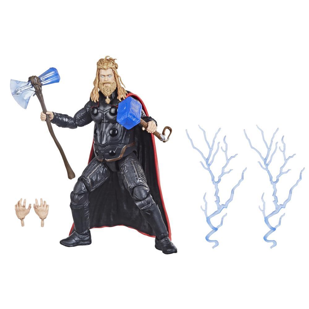 Hasbro Marvel Legends Series 6-inch Scale Action Figure Toy Thor, Includes Premium Design and 5 Accessories