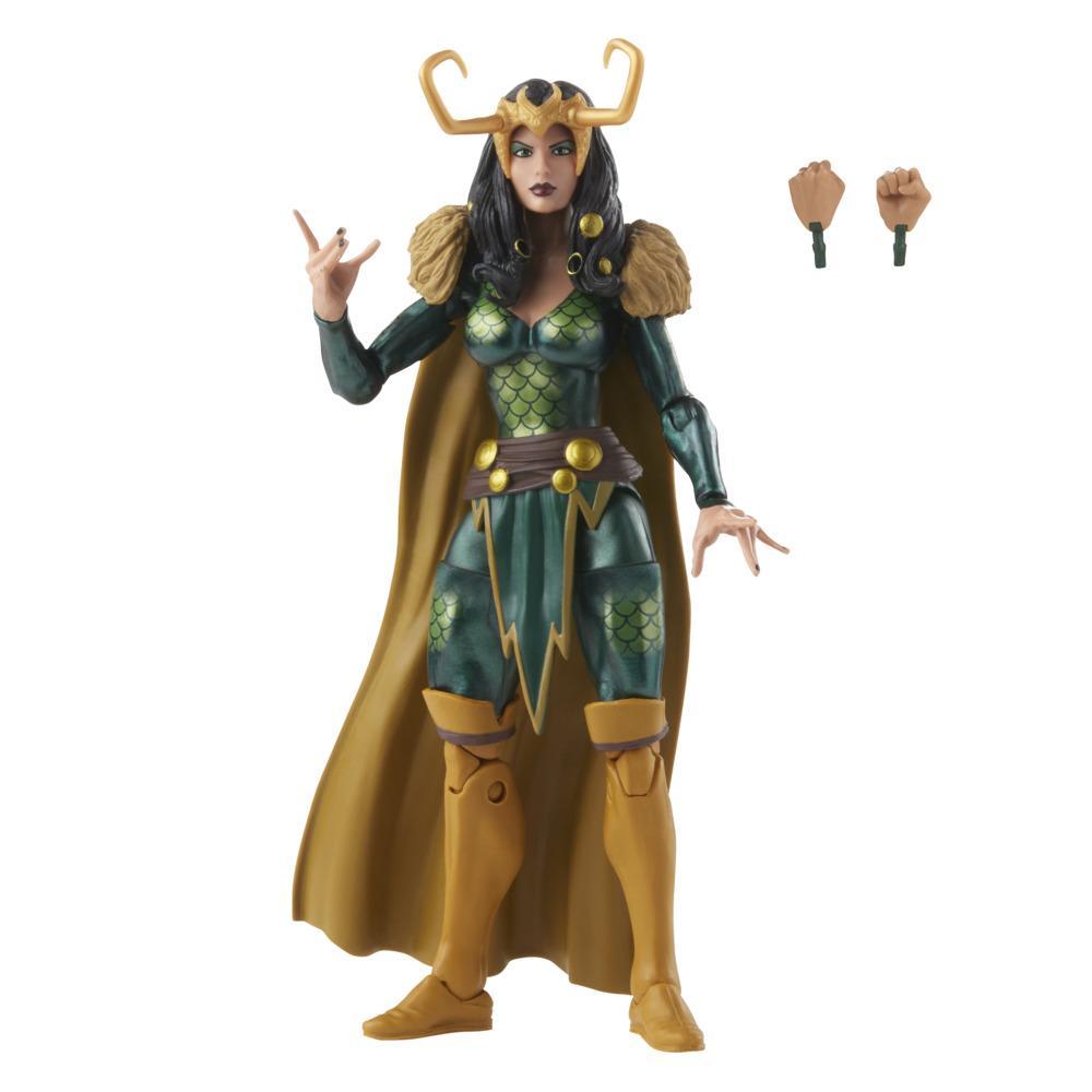 Marvel Legends Series Loki Agent of Asgard 6-inch Retro Action Figure Toy, 2 Accessories