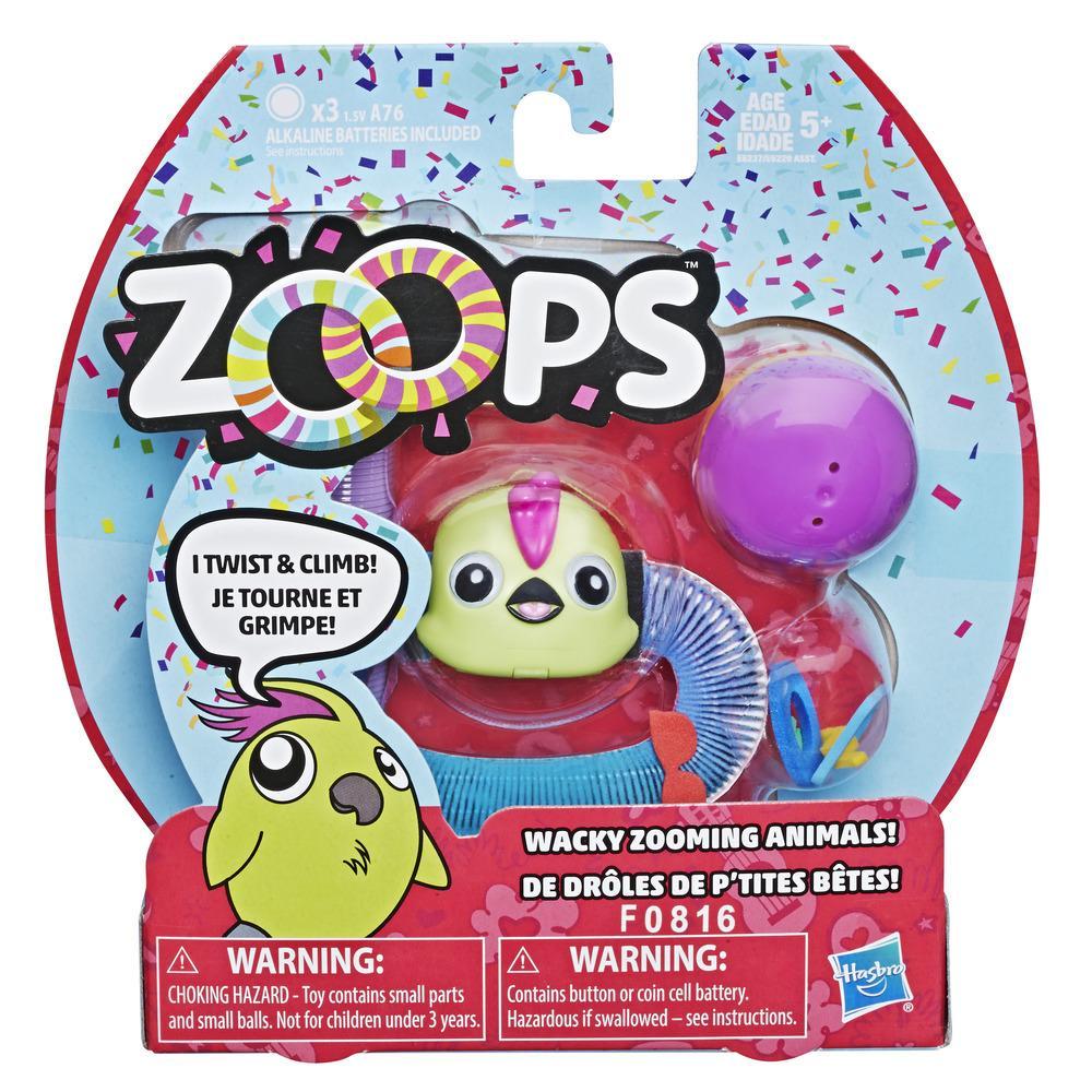 Zoops Electronic Twisting Zooming Climbing Toy Party Cockatoo 