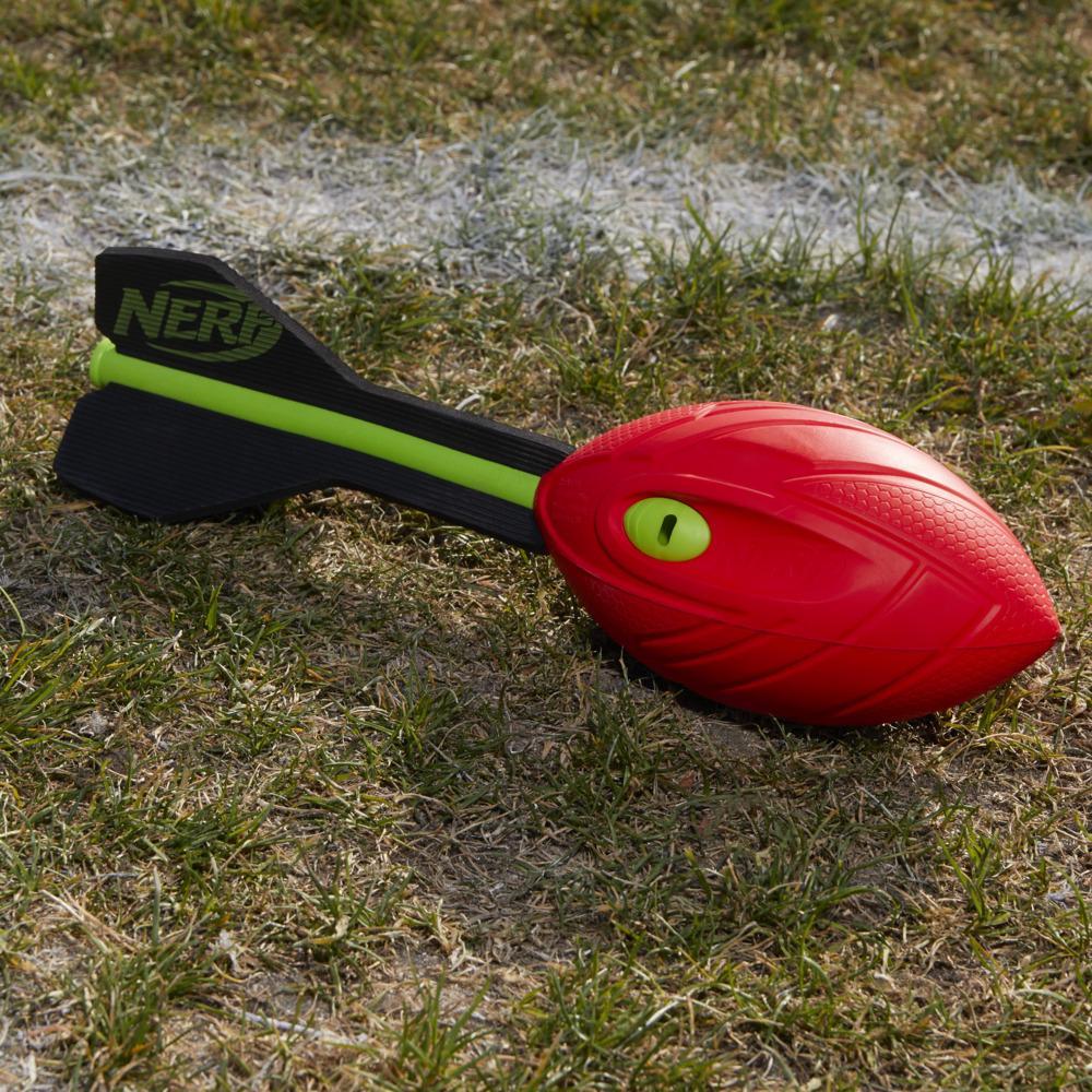 Nerf Vortex Aero Howler Kids Green Throw Ball Foam Football Outdoor Playing Toys 
