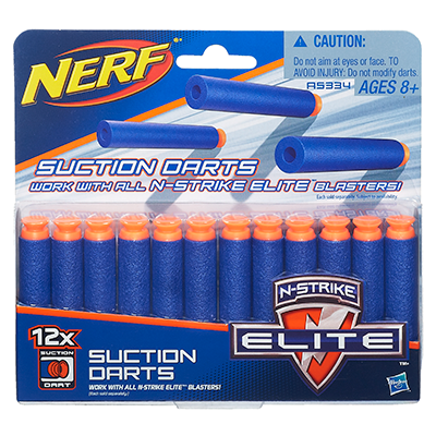 Nerf N-Strike Elite Universal Suction Darts 12-Pack