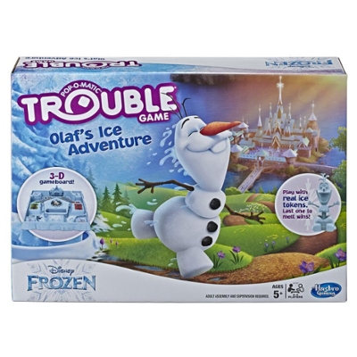 Trouble Disney Frozen Olaf's Ice Adventure Game for Kids Ages 5 and Up