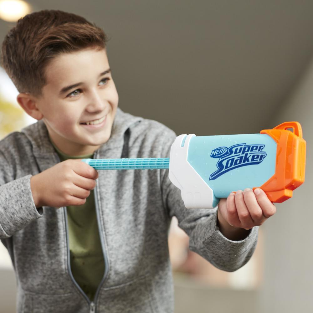 Nerf Super Soaker Torrent Water Blaster, Pump to Fire a Flooding Blast of Water, Outdoor Water-Blasting Fun