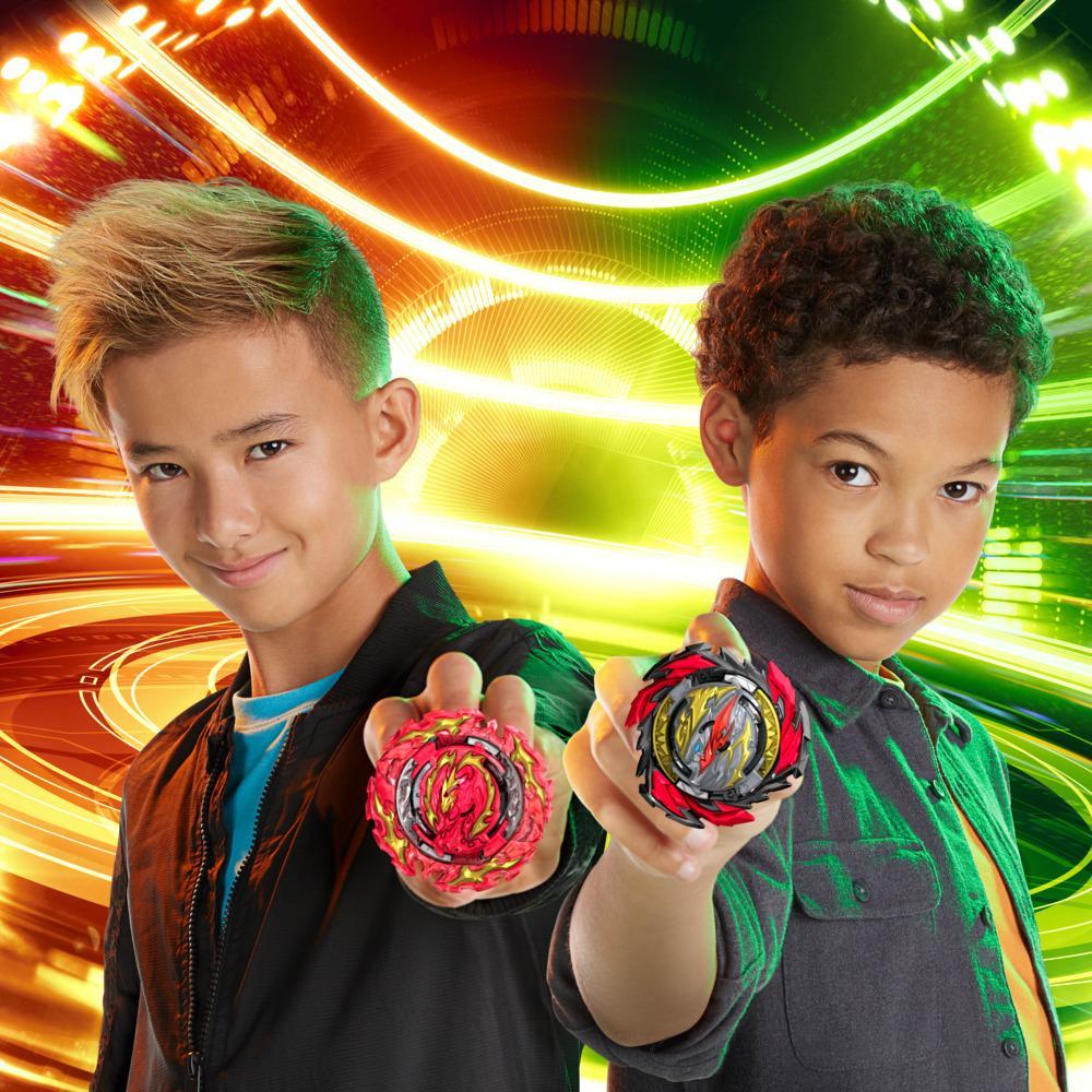 Beyblade Burst QuadDrive Interstellar Drop Battle Set Game -- Beystadium, 2 Toy Tops and 2 Launchers for Ages 8 and Up