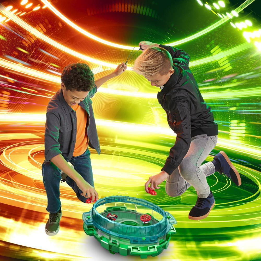 Beyblade Burst QuadDrive Interstellar Drop Battle Set Game -- Beystadium, 2 Toy Tops and 2 Launchers for Ages 8 and Up