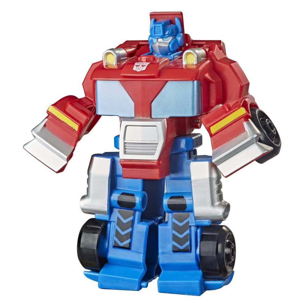 Transformers Rescue Bots Academy Classic Heroes Team Optimus Prime Converting Toy, 4.5-Inch Figure, Kids Ages 3 and Up