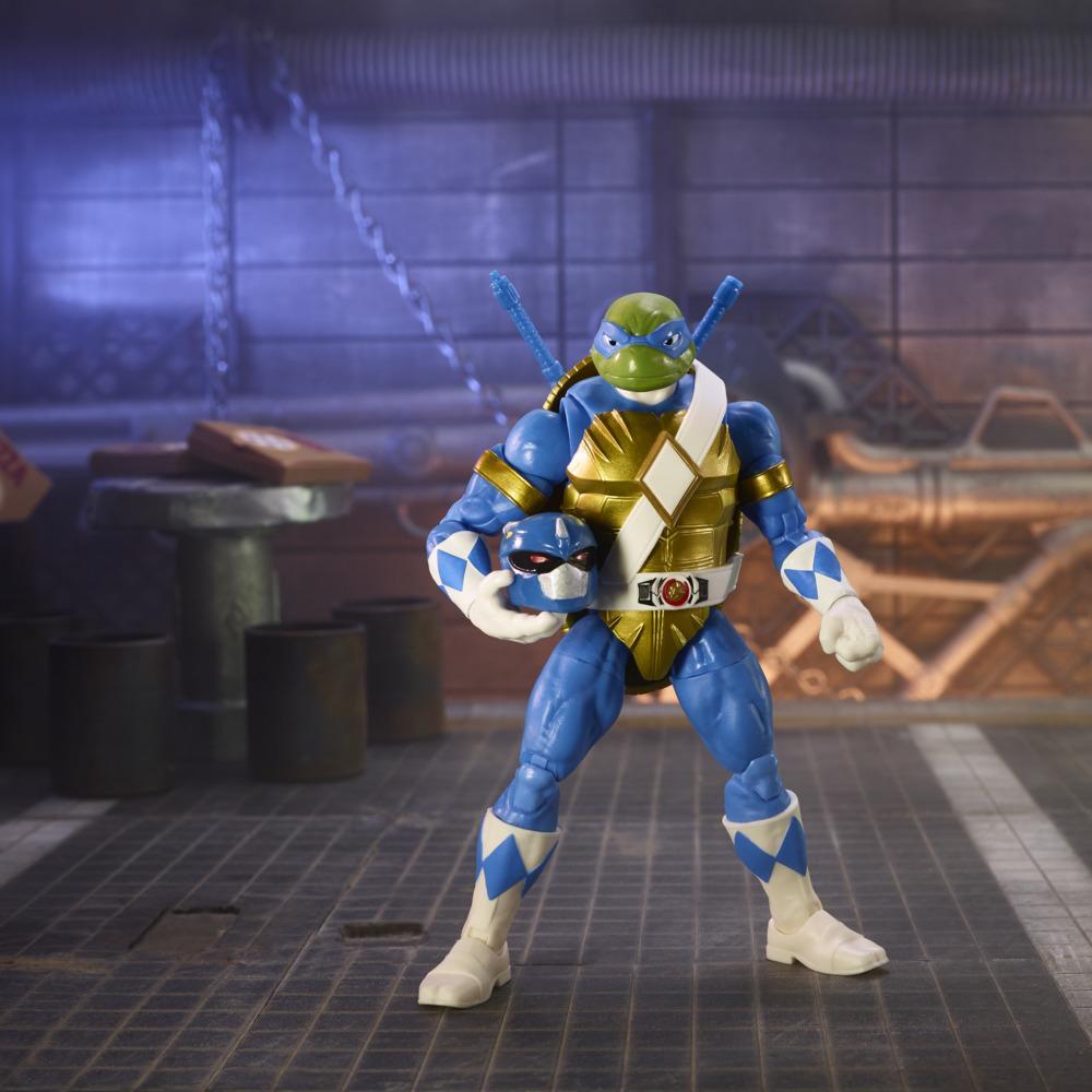 Hasbro Power Rangers x TMNT Turtles Donatello & Leonardo Lightning NEU & OVP !!! 